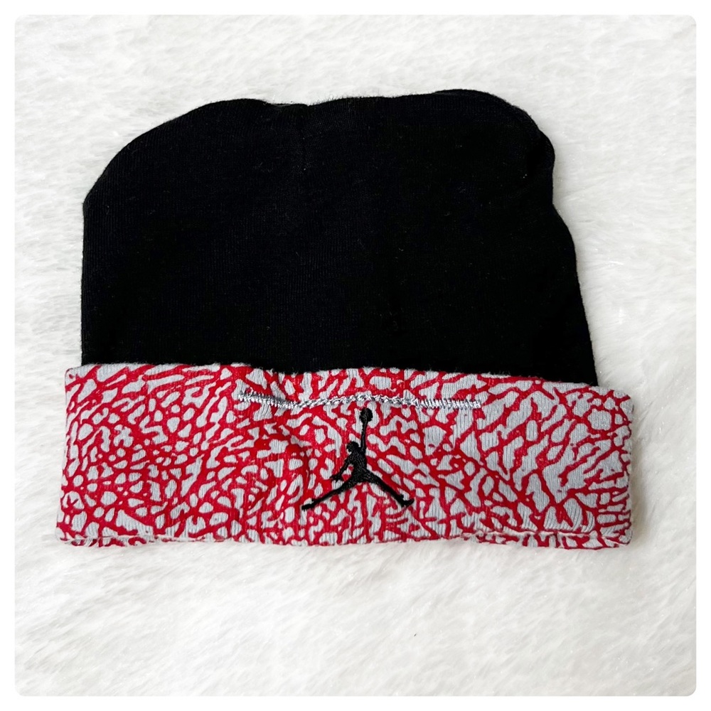 Jordan Infant Beanie Cap Head Covering Sz 0-6 Months